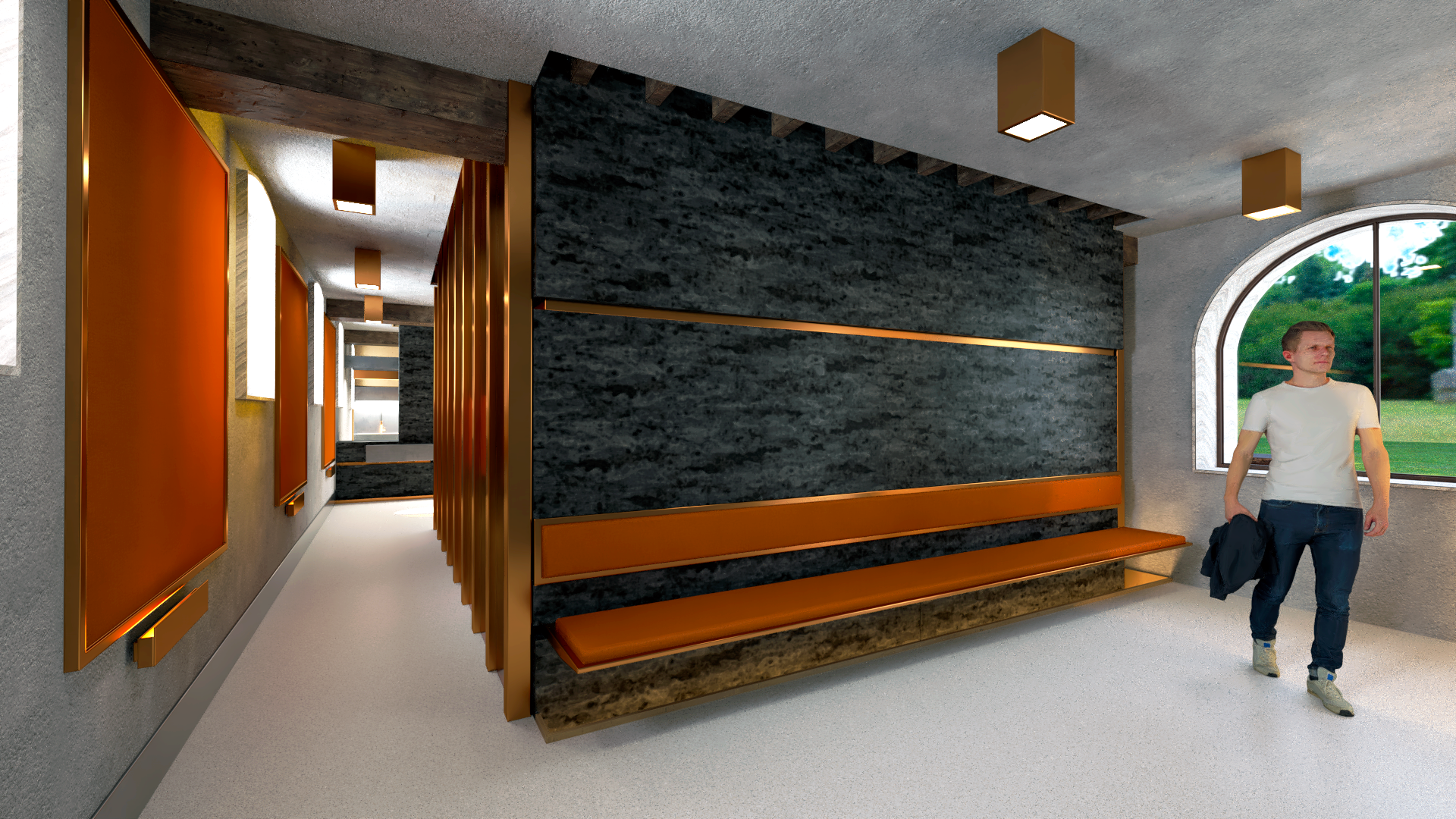 banquette sur mesure ERP